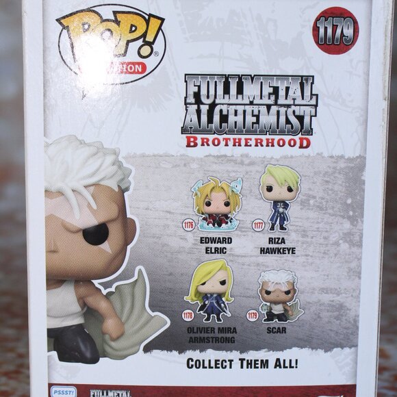 Pop! Animation - Fullmetal Alchemist Brotherhood SCAR #1179 - Picture 7 of 9